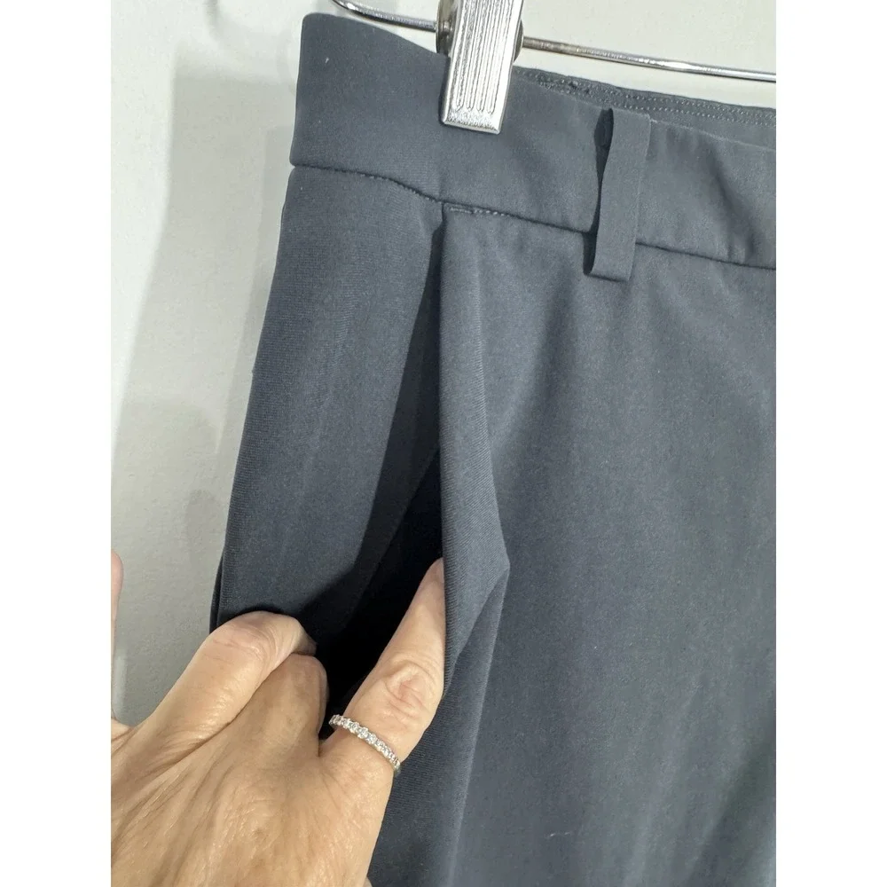 Lululemon Commission Pants Slim Fit Size 34x31 Warpstreme Charcoal Gray Athletic